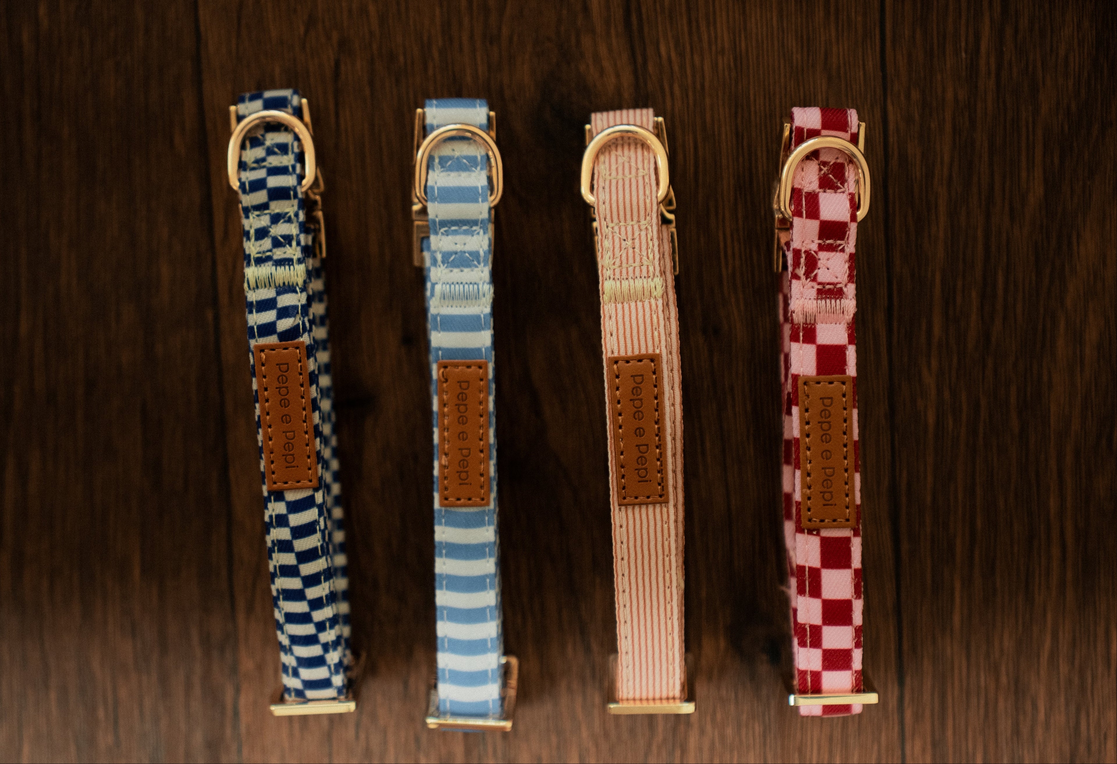 Cherry Checkered Collar