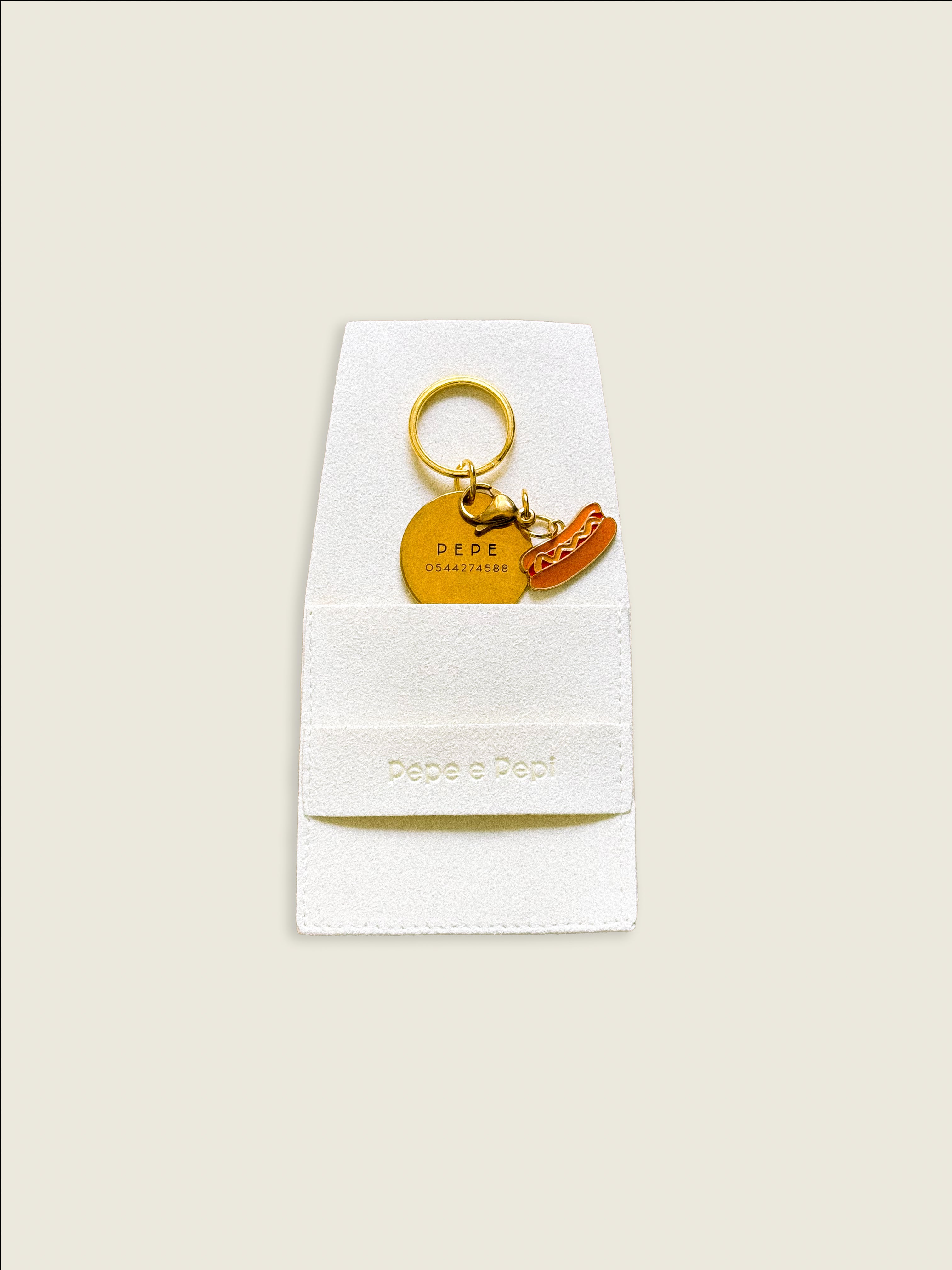 Hot Dog Charm
